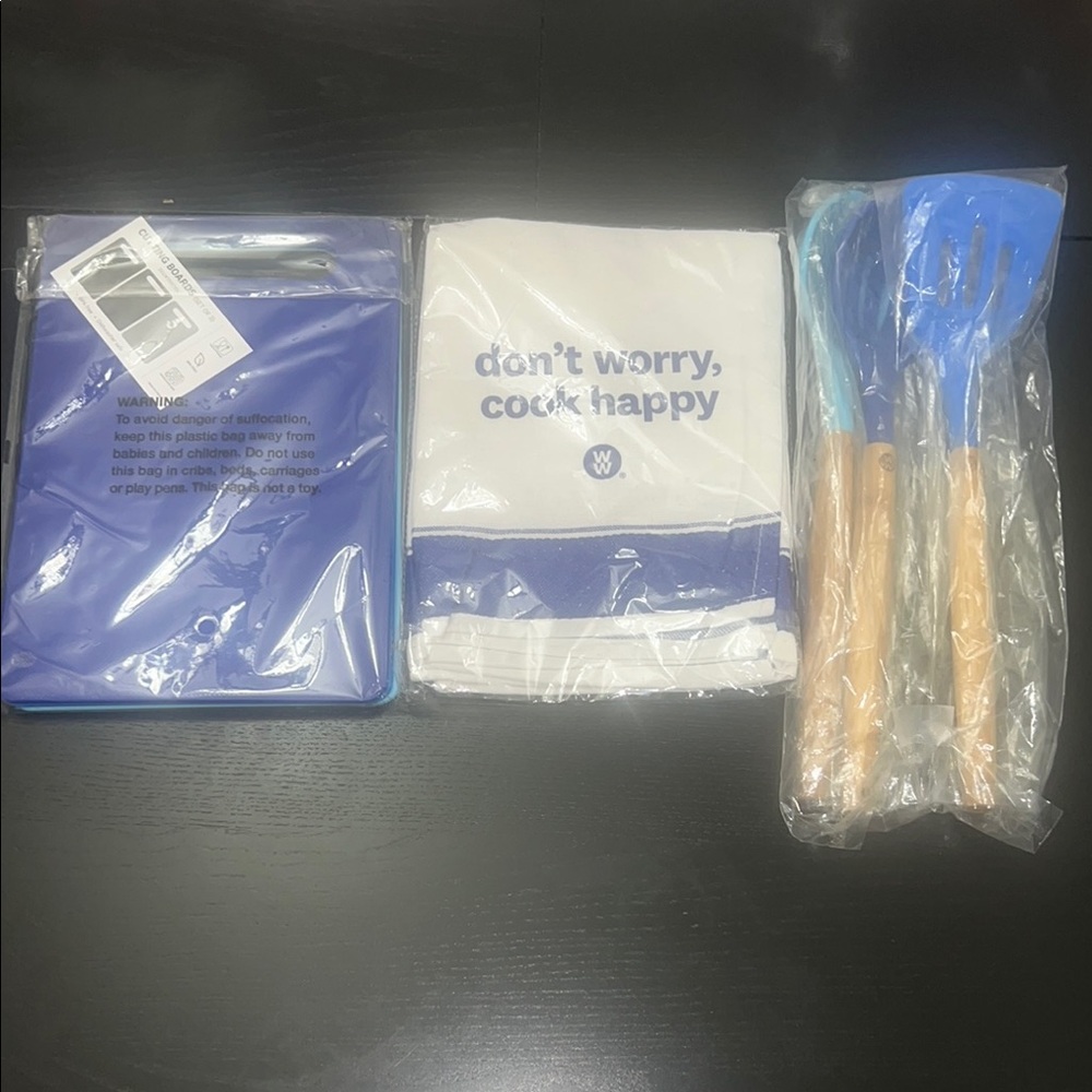Weight Watchers Blue Kitchen Tool Set